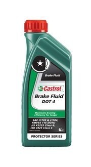 1л Brake Fluid DOT-4 гальмівна рідина CASTROL EB-CBFDT4-12X1L