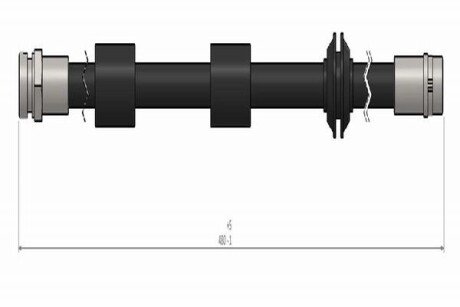 Шланг гальмівний Cavo C900 415A