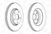 Диск гальмівний передній (кратно 2) Toyota Auris (_E15_) (06-12), Avensis (_T27_) (09-18) CHAMPION 562649CH (фото 2)