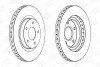 Диск гальмівний передній (кратно 2) Jeep Compass (06-), Patriot (07-17)/ Mitsubishi ASX (09-) CHAMPION 562790CH (фото 2)