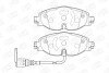 Колодки гальмівні дискові передні AUDI A3 (8V1) CHAMPION 573390CH (фото 2)