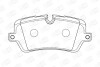 Колодки гальмівні дискові задні Land Rover Range Rover Sport II, Range Rover IV, Discovery V CHAMPION 573439CH (фото 1)