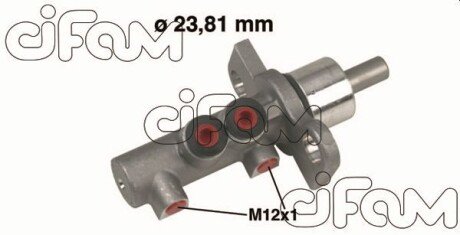 AUDI Главный тормозной цилиндр (для ТЗ з ABS, та без ESP) AUDI A4 1.6 95-, A6 97- 23.81 CIFAM 202-260