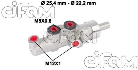 DB Главный тормозной цилиндр W202/210 97-02 CIFAM 202-662