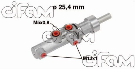 DB головний гальмівний циліндр Sprinter 06-09,VW Crafter 06-11 CIFAM 202-752