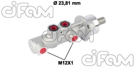 OPEL головний гальмівний циліндр з ABS+ESP Combo 04-,Corsa C 00-,Tigra 04- (сист.Bosch) CIFAM 202-788