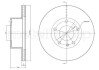 VW Диск тормозной перед. (вентил.) AUDI 80 86-91, 100 -90 (257*22) CIFAM 800-061 (фото 1)