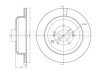 HYUNDAI Гальмівний диск задній ix55 3.0/3.8 08-12 CIFAM 800-1702C (фото 1)