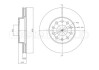 Гальмівний диск (передній) AUDI A3/SEAT LEON/SKODA OCTAVIA /VW GOLF VII 1.2-2.0 13- CIFAM 800-1767C (фото 1)