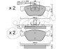 FIAT Гальмівні колодки передні ALFA 156, FIAT Coupe CIFAM 822-083-0 (фото 1)