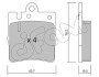 Гальмівні колодки зад. MB C/E-клас (W202/210) (ATE)/(W211) 4Matic CIFAM 822-344-0 (фото 1)