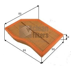 Фільтр повітряний MB A (W177) 180d/200d/220d 18- CLEAN FILTERS MA3493