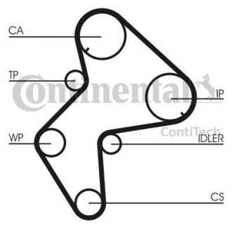 Ремінь ГРМ Contitech CT775