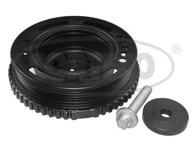 Фото шків колінвалу Opel Astra H/Combo 1.4-1.8 08- (5PK) CORTECO 80004893 Шків колінвалу Opel Astra H/Combo 1.4-1.8 08- (5PK) CORTECO 80004893