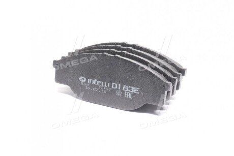 DAFMI TOYOTA INTELLI Колодки тормозные передние HI-ACE 89-95 DAFMI / INTELLI D183E