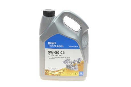 5L (Made in France!) Prestige SUPER PLUS C2 5W-30 ACEA С2, API SN/CF, PSA B71 2290, Renault 0700 Delphi 28236308