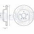 BMW Гальмівний диск задн. 1 (E81), 1 (E87), 3 (E90), 3 Touring (E91), 3 (E92) Delphi BG4714C (фото 1)