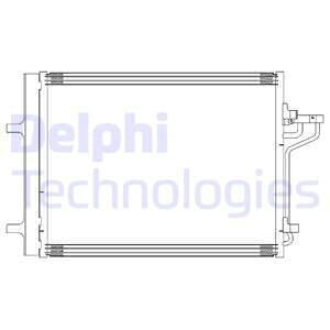 Радіатор кондиціонера Delphi CF20311