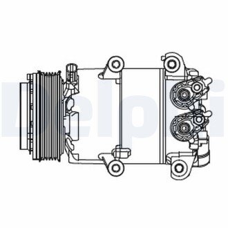 Компресор кондиціонера Delphi CS20466