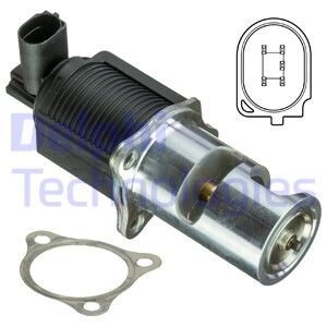 Клапан EGR Delphi EG1040512B1