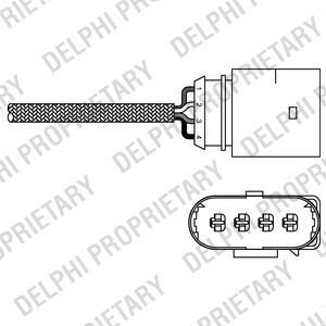 Лямбда зонд Delphi ES2028612B1