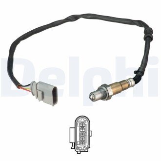 VW лямбда-зонд 2.0TSI/TDI 12- Delphi ES21181-12B1