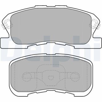 Гальмівні колодки дискові DAIHATSU Sirion "F "05>> Delphi LP1551