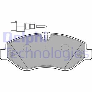 A_Гальмівні колодки дискові NISSAN/RENAULT NT400/Cabstar/Maxity "F "06>> Delphi LP2043