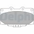 A_Гальмівні колодки дискові SUBARU Impreza "F "00-07 - знято з виробництва Delphi LP2044 (фото 1)