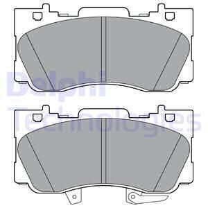 FORD USA гальмівні колодки задні MUSTANG 14- Delphi LP3254