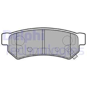 Комплект гальмівних колодок Delphi LP3305