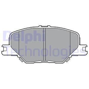 Комплект гальмівних колодок Delphi LP3370