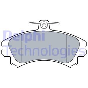 Комплект гальмівних колодок Delphi LP3533