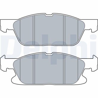 Гальмівні колодки, дискові Delphi LP3536