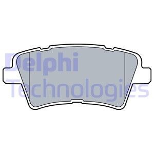 Комплект гальмівних колодок Delphi LP3537