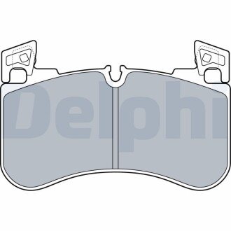 Комплект гальмівних колодок Delphi LP3540