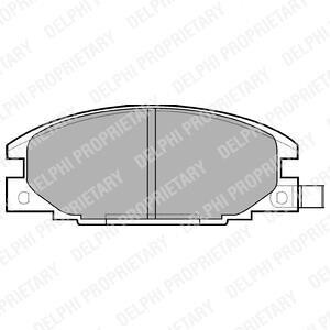 Комплект гальмівних колодок Delphi LP629