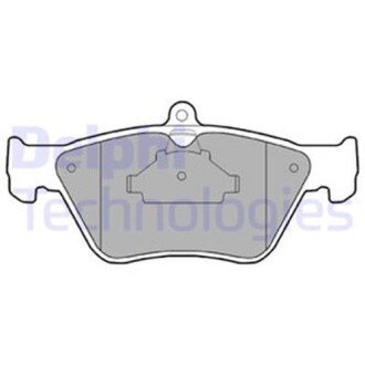 Гальмівні колодки дискові OPEL/SAAB Calibra/Omega/Vectra/900 "F "90-99 Delphi LP873