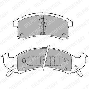 Комплект гальмівних колодок Delphi LP897