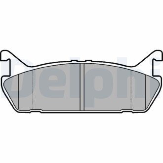 Гальмівні колодки дискові SUZUKI/DAIHATSU/MAZDA Baleno/Applause/MX5/323/RX7 "F "89-02 Delphi LP931