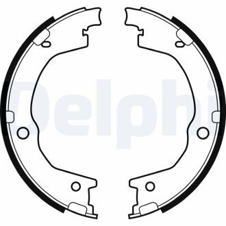 Гальмівні колодки, барабанні Delphi LS2035