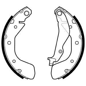 Гальмівна колодка Delphi LS2134