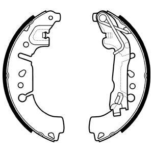 Гальмівна колодка Delphi LS2135