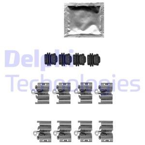 Монтажний комплект гальмівних колодок Delphi LX0668