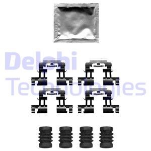 Монтажний комплект гальмівних колодок Delphi LX0677