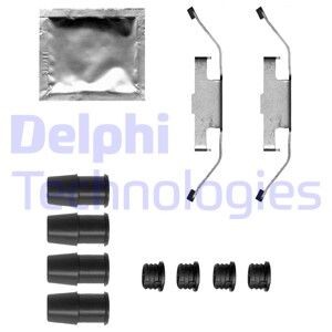 Монтажний комплект гальмівних колодок Delphi LX0683