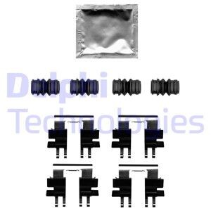 Монтажний комплект гальмівних колодок Delphi LX0695