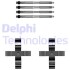 Монтажний комплект гальмівних колодок Delphi LX0703 (фото 1)