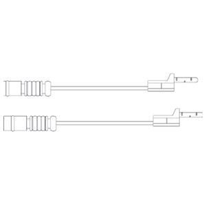 Датчик зносу гальмівних колодок Delphi LZ0115