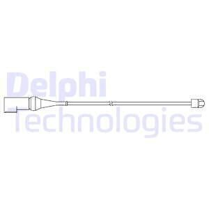 Датчик зносу гальмівних колодок Delphi LZ0279